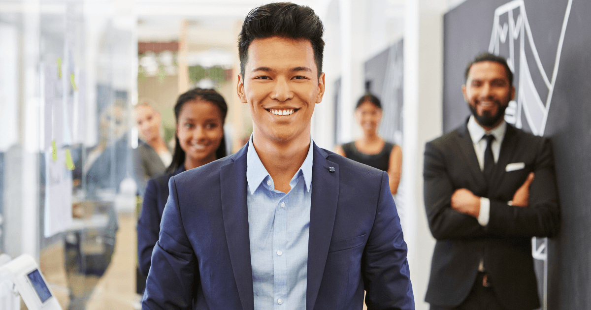Marketing leader reviewing performance dashboards
