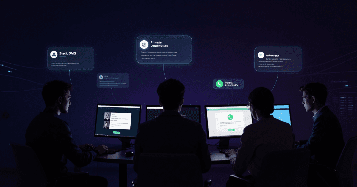 August 7, 2026 Dark Social in B2B: Why Your Best Leads Never Click a Tracked Link
