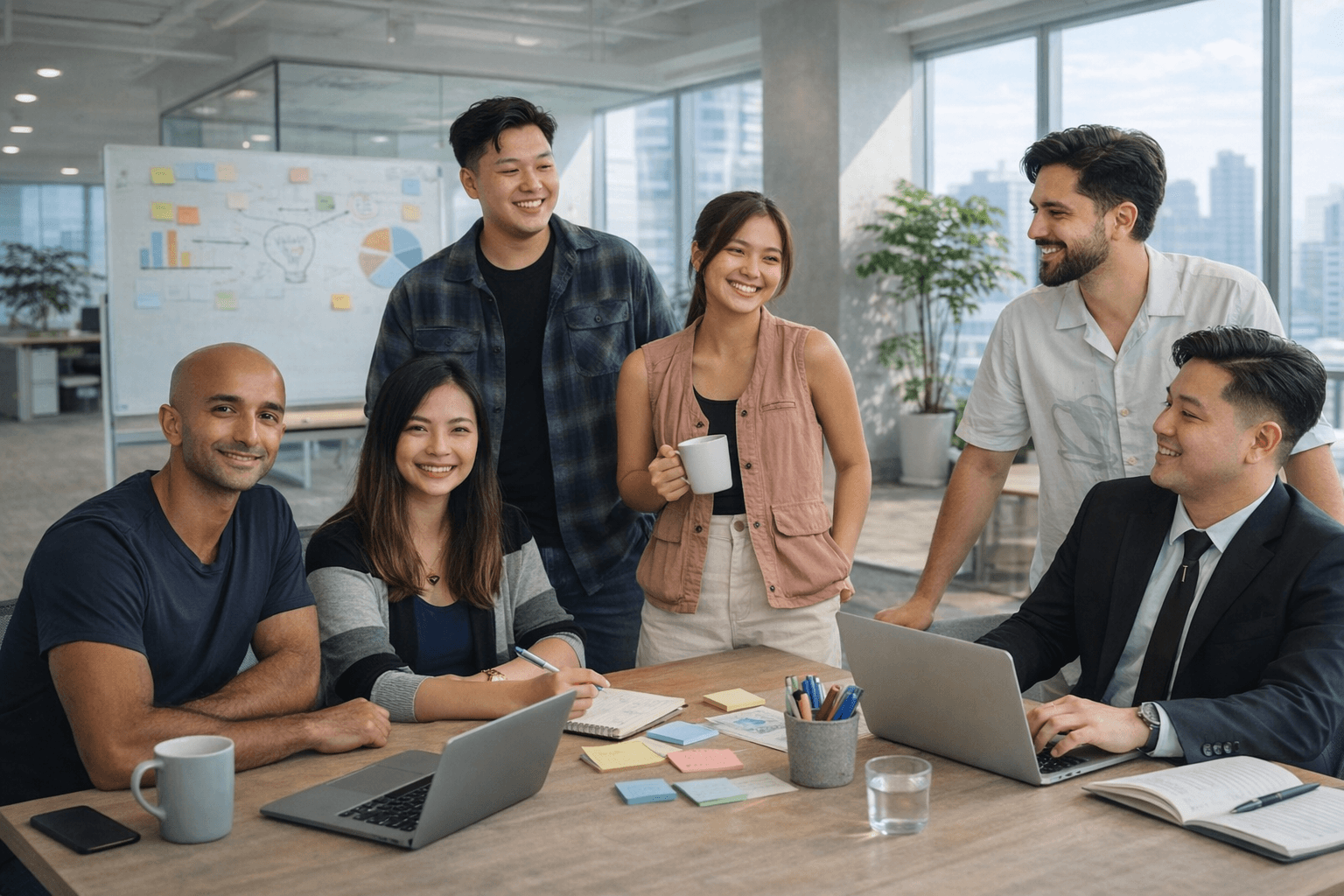 Digital Squad team collaborating